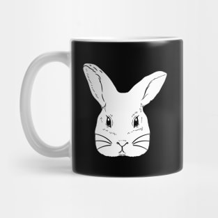 rabbit head hand draw Mug